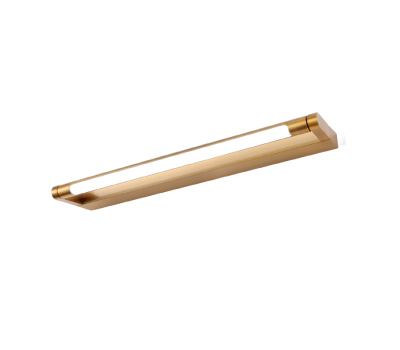 LED аплик ACA LIGHTING PN2834LED40BR BATI SATIN BRASS 6W 4000K IP44