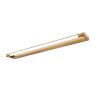 ACA LIGHTING PN283LED62BR BATI SATIN BRASS 12W 3000K IP44