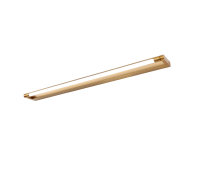 LED аплик ACA LIGHTING PN2834LED81BR BATI SATIN BRASS 15W 4000K IP44