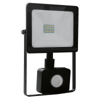 ACA LIGHTING Q1030S 10W 3000K IP66 MOTION SENSOR FLOODLIGHT