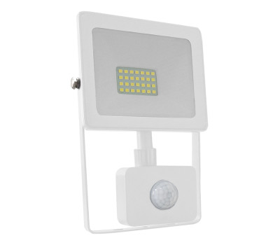 ACA LIGHTING Q2030WS 20W 3000K IP66 MOTION SENSOR WHITE FLOODLIGHT