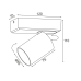 Спот ACA LIGHTING RA301S12WH ELITIS