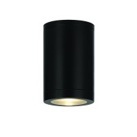 Фасадна луна за външен монтаж ACA LIGHTING SL7033B SURFACE BLACK IP65