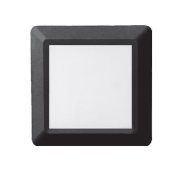 LED фасадна луна за външен монтаж ACA LIGHTING SLIM51NB BLACK