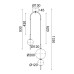 ACA LIGHTING TNK323LED15P AMELIA