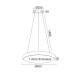 ACA LIGHTING V27LEDP40BK KALLISTA