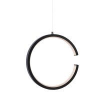 ACA LIGHTING V28LEDP22BK EUCLID3