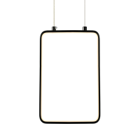 ACA LIGHTING V30LEDP18BK SYMETRIA