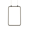 ACA LIGHTING V30LEDP18BK SYMETRIA