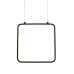 ACA LIGHTING V30LEDP22BK SYMETRIA