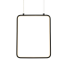 ACA LIGHTING V30LEDP26BK SYMETRIA