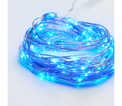 ACA LIGHTING X01100612 1,8W 3000K 10000mm LED STRING LIGHTS BLUE SILVER COPPER WIRE IP44