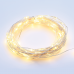 LED светещ гирлянд ACA LIGHTING X01100115 2,25W 3000K 10000mm 3 x AA SILVER LED STRING LIGHT WITH COPPER WIRE IP44