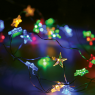 LED светещ гирлянд ACA LIGHTING X01203112 1.2W RGBY 2000mm 2 x AA ACRYLIC STAR STRING LIGHT WITH COPPER WIRE