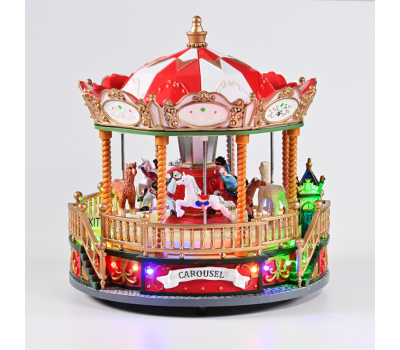 ACA LIGHTING X0337 LED ROTATING CAROUSEL 8 SONGS 3,6W RGB+YELLOW 