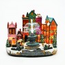 LED коледна декорация ACA LIGHTING X0352 LED TOWN WITH TREES AND FOUNTAIN 8 SONGS 0,495W 3000K RGB LED