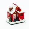 ACA LIGHTING X0358 LED GINGERBREAD CANDY HOUSE 8 SONGS 0,025W 3000K 3 x AA 