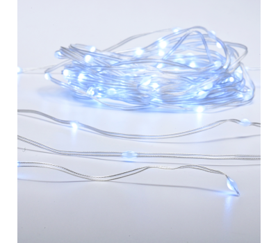 LED светещ гирлянд ACA LIGHTING X0410021261 2,4W 6000K 10000mm 3 x AA LED STRING LIGHTS WITH PVC COPPER WIRE IP44