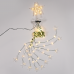 LED светещ гирлянд ACA LIGHTING X041901525 2,4W 3000K LED STRING TREE LIGHTS WITH STAR WITH PVC COPPER WIRE