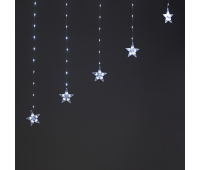 ACA LIGHTING X042222210 2W 12000K 3000mm LED PLASTIC STARS CURTAIN LIGHTS WITH 8 PROGRAMS