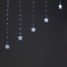 ACA LIGHTING X042222210 2W 12000K 3000mm LED PLASTIC STARS CURTAIN LIGHTS WITH 8 PROGRAMS