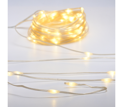 LED светещ гирлянд ACA LIGHTING X0430012261 3,6W 3000K 30000mm LED STRING LIGHTS WITH PVC COPPER WIRE IP44