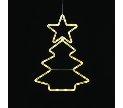ACA LIGHTING X04361306 LED PLASTIC XMAS TREE 2W 3000K 3 x AA/USB