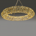 ACA LIGHTING X0519601535 7.2W 2700K LED STEADY 3D METAL RING STRING LIGHTS WITH COPPER WIRE IP44
