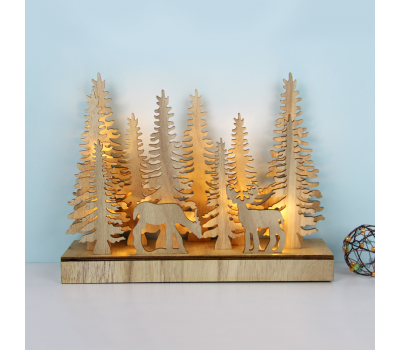 ACA LIGHTING X05221105 LED PLYWOOD CHRISTMAS SCENERY 1,32W 3000K 2 x AA