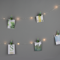 ACA LIGHTING X05251112 1.5W 3000K 1350mm 3 x AA CHRISTMAS TREE CLIP STRING LIGHT WITH COPPER WIRE IP44