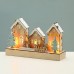 ACA LIGHTING X0551129 LED CHRISTMAS PLYWOOD SNOWY VILLAGE 0,3W 3000K 2 x AA