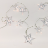ACA LIGHTING X061011242 0,45W 3000K 1350mm 3 x AA ACRYLIC STARS DECORATIVE STRING LIGHT