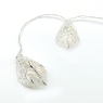 ACA LIGHTING X061011251 0,45W 3000K 1350mm 3 x AA SILVER METAL LEAVES LED STRING LIGHT