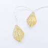 LED светещ гирлянд ACA LIGHTING X061011253 0,45W 3000K 1350mm 3 x AA GOLD METAL LEAVES LED STRING LIGHT