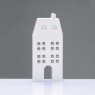 ACA LIGHTING X061471 WOODEN WHITE HOUSE