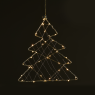 ACA LIGHTING X064014250 1.2W 2700K LED STEADY SILVER METAL TREE STRING LIGHTS MOTIFS WITH COPPER WIRE IP44