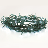 LED светещ гирлянд ACA LIGHTING X0650234 2,25W 6000K 4900mm 3 x AA GREEN LED STRING LIGHT IP44