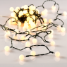 LED светещ гирлянд ACA LIGHTING X068014201 0,9W 3000K 8000mm LED DECORATIVE WHITE BALL STRING LIGHTS IP44