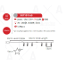 LED светещ гирлянд ACA LIGHTING X07101163 0,6W 3000K 1350mm 2 x AA PLASTIC XMAS STAR DECORATIVE STRING LIGHT