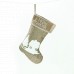 Коледна декорация ACA LIGHTING X071173 BEIGE XMAS STOCKING HOUSE & TREE