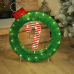 ACA LIGHTING X07301267 3.6W 2700К LED STEADY 3D METAL & TINSEL XMAS BALL & CANDY CANE IP44