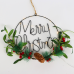 LED коледна декорация ACA LIGHTING X07301664 LED XMAS METAL HANGING RING DECO 1,8W 3000K 2 x CR2032