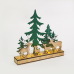 LED коледна декорация ACA LIGHTING X0751128 LED GREEN PLYWOOD CHRISTMAS SCENERY 0,30W 3000K 2 x AAA
