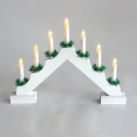 ACA LIGHTING X0771122 LED WOODEN CANDLE BRIDGE 0,42W 3000K 2 x AA