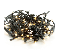 ACA LIGHTING X081001314 6,8W 2700K 10000mm LED STRING LIGHT WITH BLACK RUBBER CABLE IP65