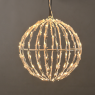 ACA LIGHTING X081001413 2.7W 2700K LED STEADY 3D METAL BALL STRING LIGHTS MOTIFS IP44