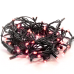 LED светещ гирлянд ACA LIGHTING X08100431 6,8W ЧЕРВЕН ЦВЯТ 10000mm LED STRING FLASHING RED LIGHT WITH BLACK RUBBER CABLE IP44