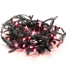 ACA LIGHTING X08100431 6,8W 10000mm LED STRING FLASHING RED LIGHT WITH BLACK RUBBER CABLE IP44