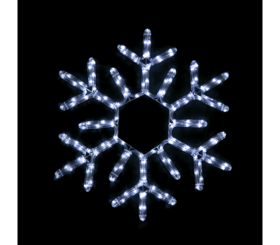 LED коледна декорация ACA LIGHTING X0814422311 25,2W 12000K LED FLASHING METAL SNOWFLAKE IP44