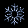 ACA LIGHTING X0814422311 25,2W 12000K LED FLASHING METAL SNOWFLAKE IP44